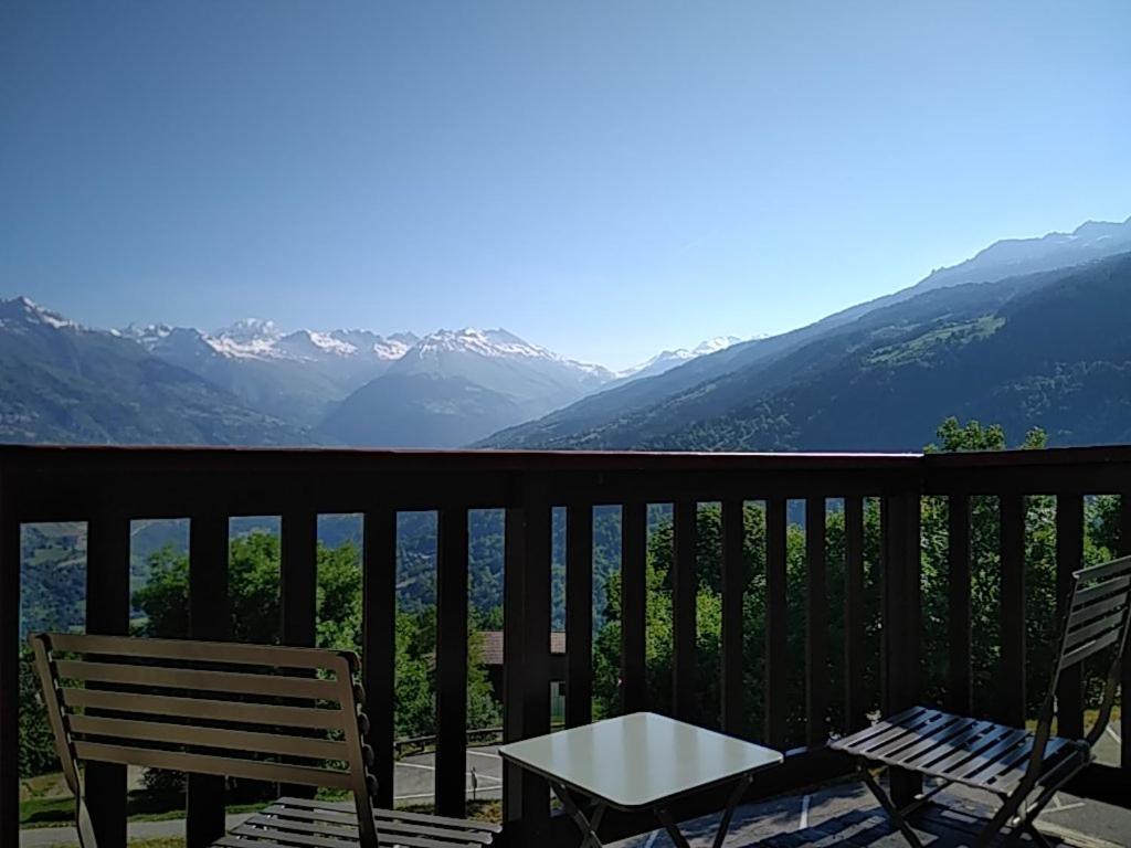 Montchavin La Plagne, Pistes 50M, Balcon Vue Mont Blanc Appartement Buitenkant foto